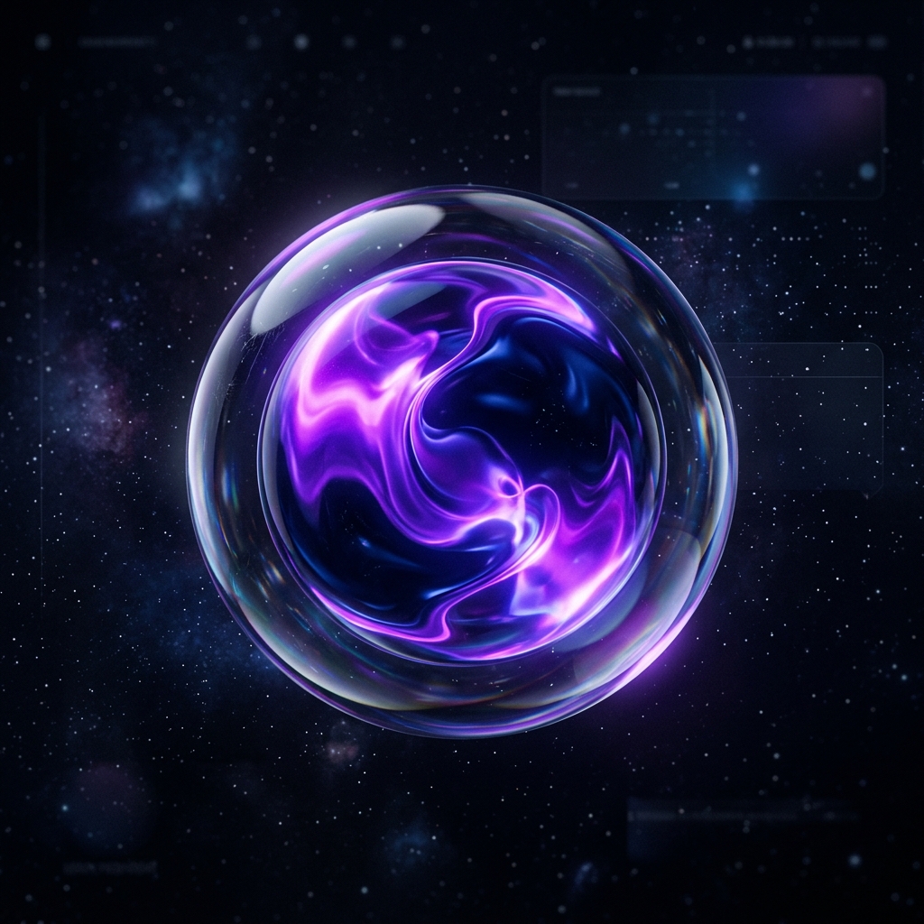 Liquid Glass Orb